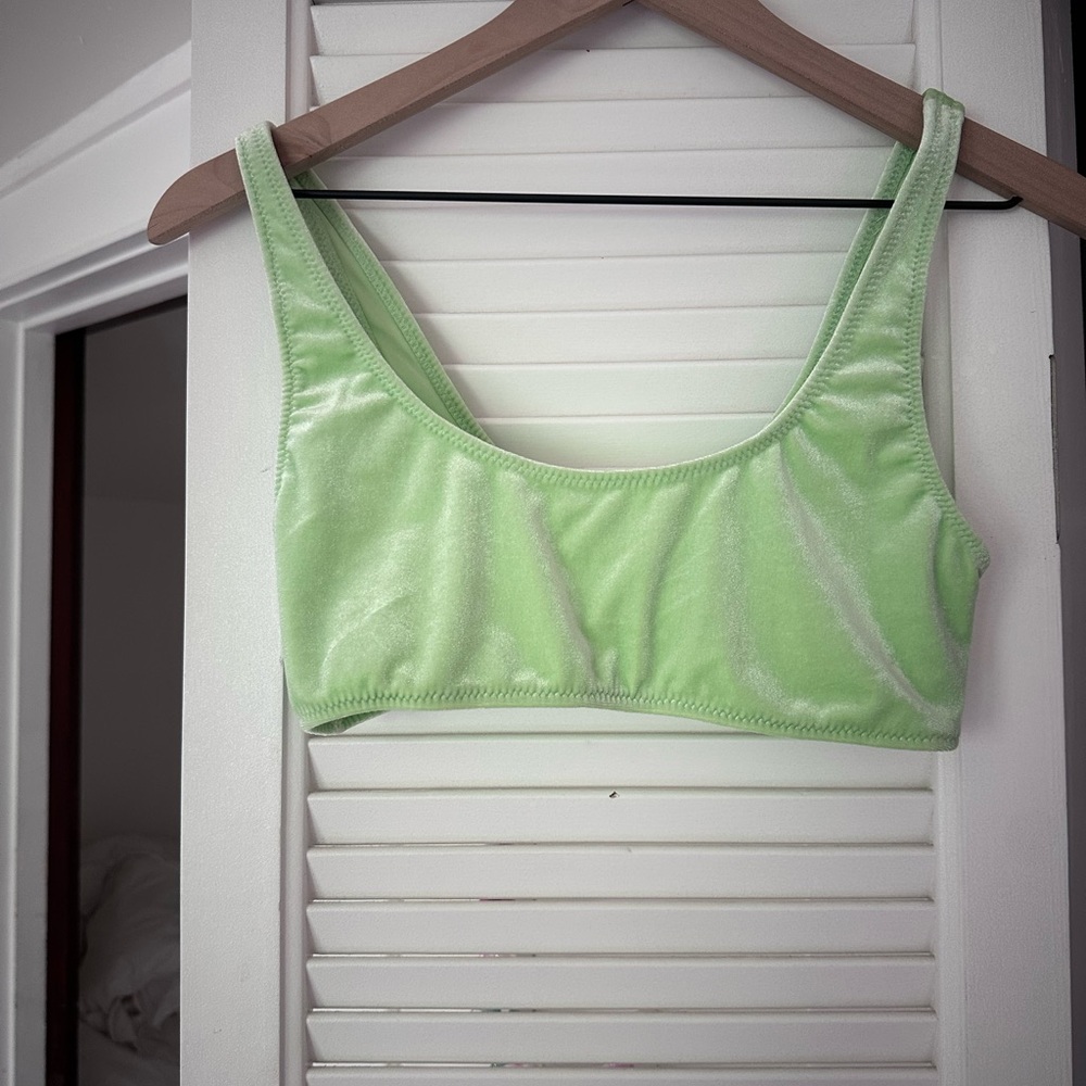 Kendall and Kylie Pacsun green bikini top